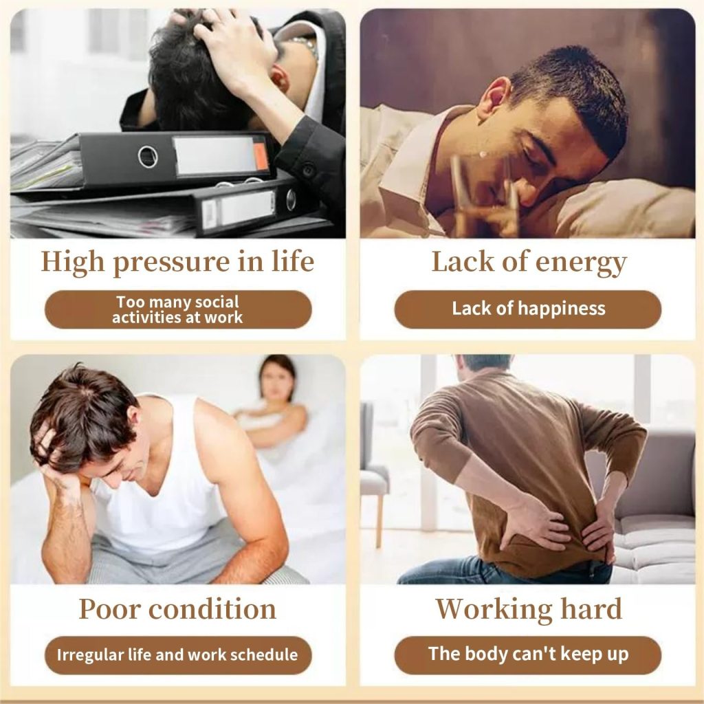 Common health issues like stress, fatigue, lack of energy and body pain that Ginseng Tea addresses